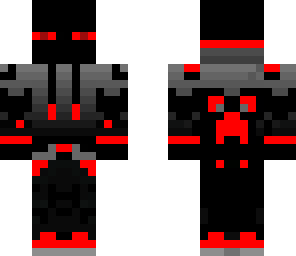 the red cool enderman