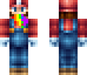 rainbow puke mario