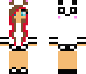 cute panda girl