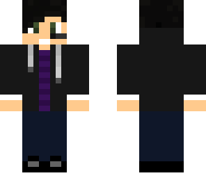 final cool purple shirt with hoodie