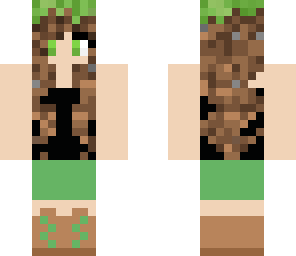grass block girl