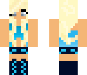 hot blue chick