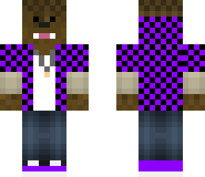 purple of my skin