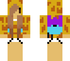 giraffe cutie with super cute neon backpack
