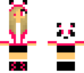 pink panda girl