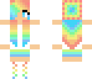 rainbow girl