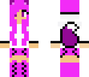 purple fox girl