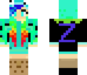 rainbow cookie girl