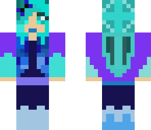 water girl and pesent girl