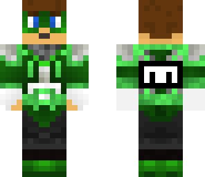 el_minecraftian green lantern classic
