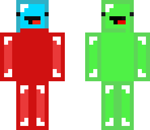 funny derpy colorful skin