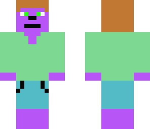 homem roxo