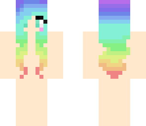 rainbow hair base