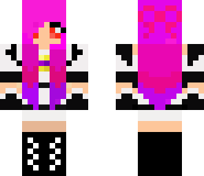 girl sky does minecraft