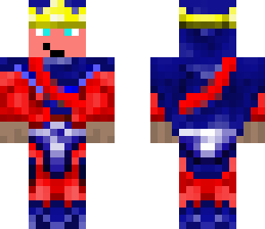 rey azul y rojo