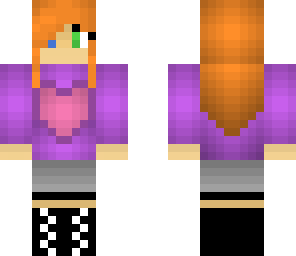 cute heart girl