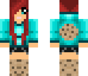 thelunawolf33 skin - red hair