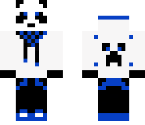 cool blue dj panda