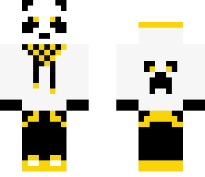 yellow dj panda