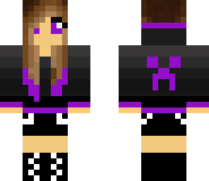 purple creeper girl