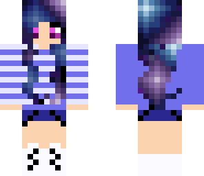 emo galaxy girl