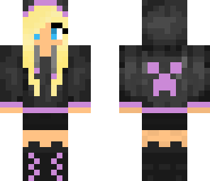 purple creeper girl