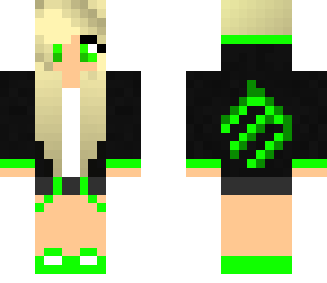 the green monster girl