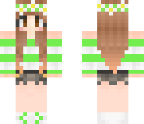 flower crown girl