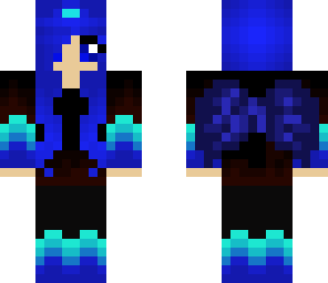 water butterfly girl