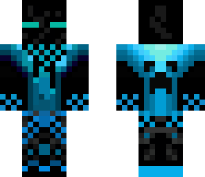 blue hoodie enderman