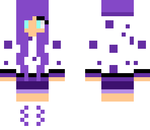 purple cake girl