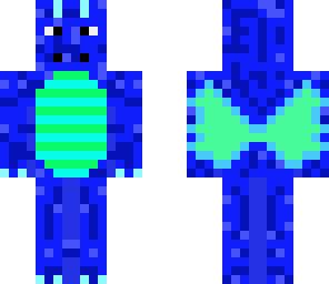 royal blue dragon
