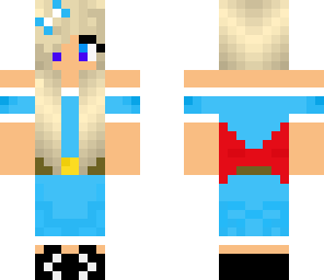 my floral dress skin