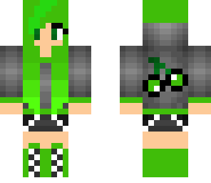 green cherry girl