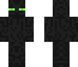 enderman con ojos verdes