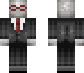 slenderman with glasses