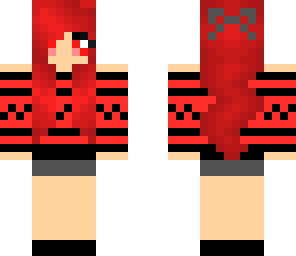 red chritmas sweater girl