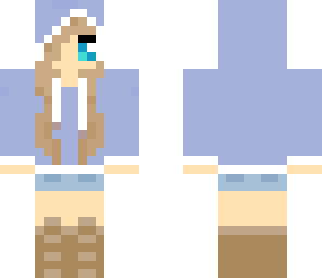 blue person