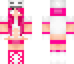 pink skeliton girl