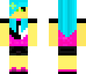 cyan girl 2