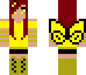 yellow fairy girl