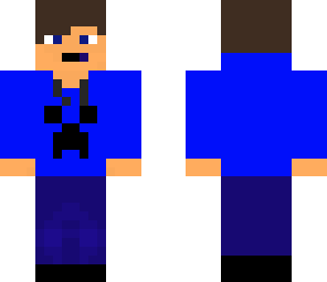 blue creeper hoodie guy