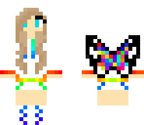 rainbow butterfly