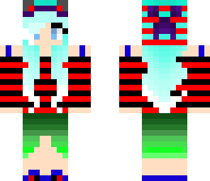 creeper hooded girl
