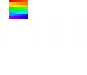 rainbow face