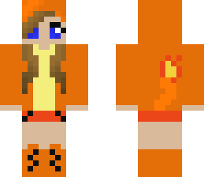 charmander hoodie girl