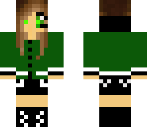 green jacket with green sleeves 