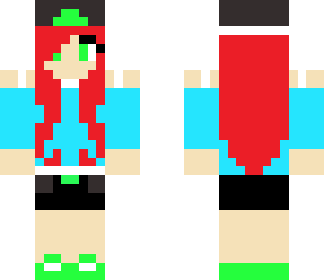 sexy colorful tomboy