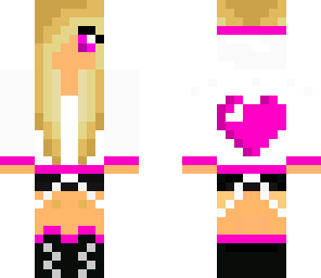 cute pink girl