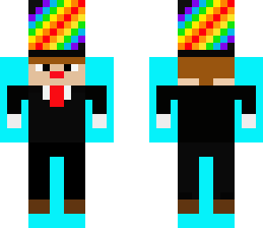 rainbow hat